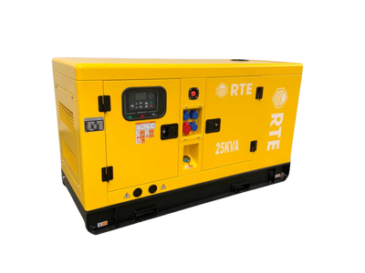 RTE - Groupe électrogène diesel 25 kVA / secours avec 22 000 W