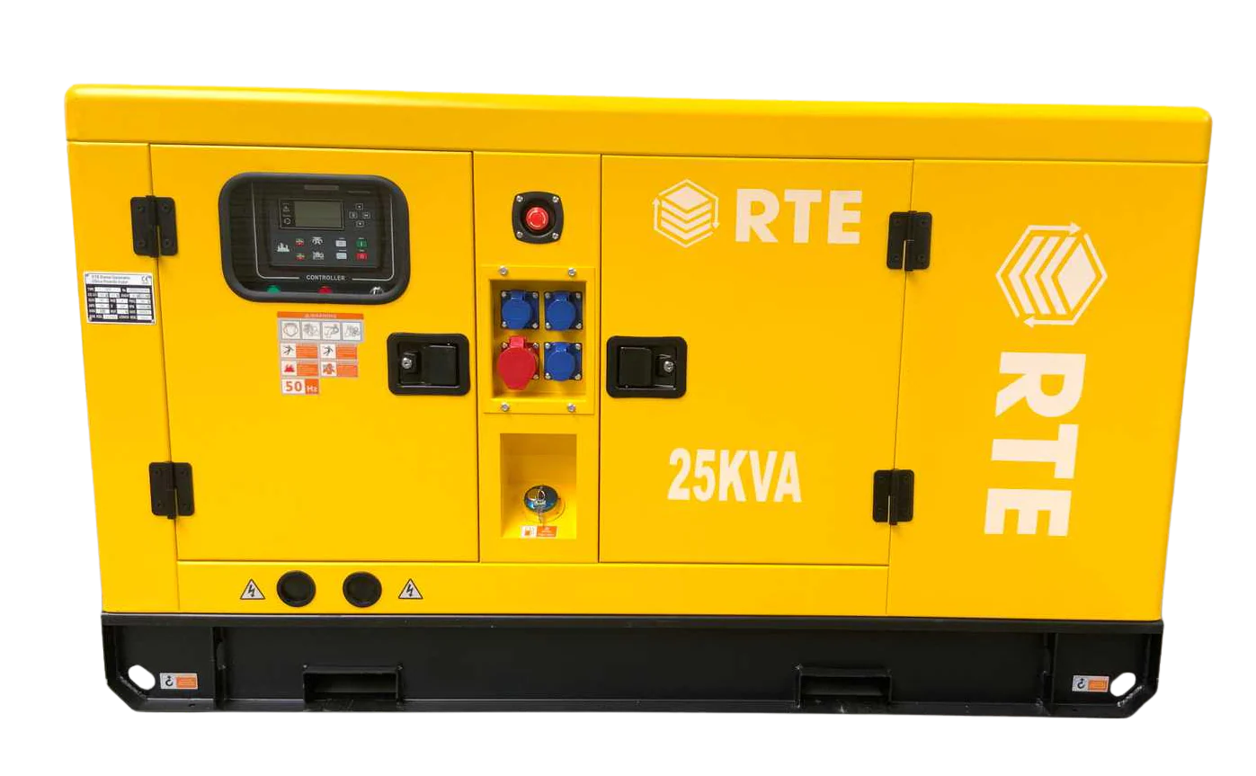 RTE - 25kVA Diesel Stromgenerator / Notstrom mit 22.000W