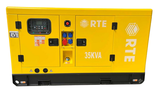 RTE 35kVA  Stromgenerator / Notstrom mit 28.000W- Diesel