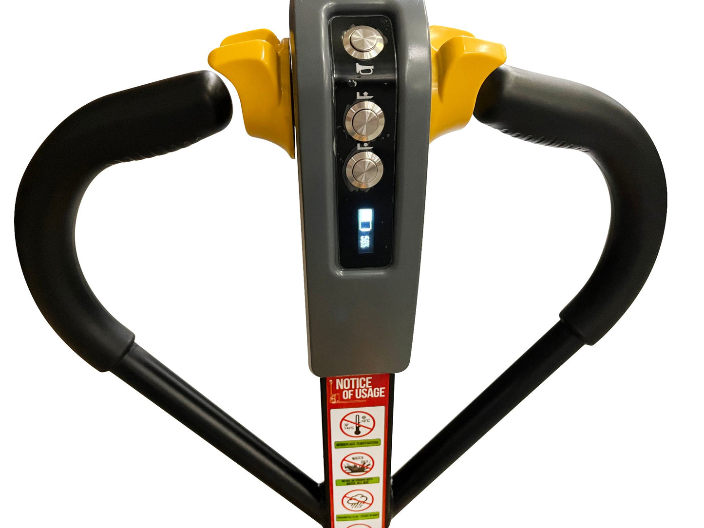 Electric pallet truck RTE EPT15H 48V 10Ah, load capacity 1,500 kg, fork length 1,150 mm