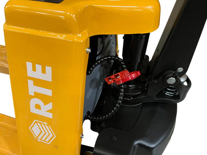 Electric pallet truck RTE EPT15H 48V 10Ah, load capacity 1,500 kg, fork length 1,150 mm
