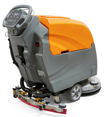 Graefer SM55F-PRO up to 2,500 m²/h scrubber dryer with traction drive
