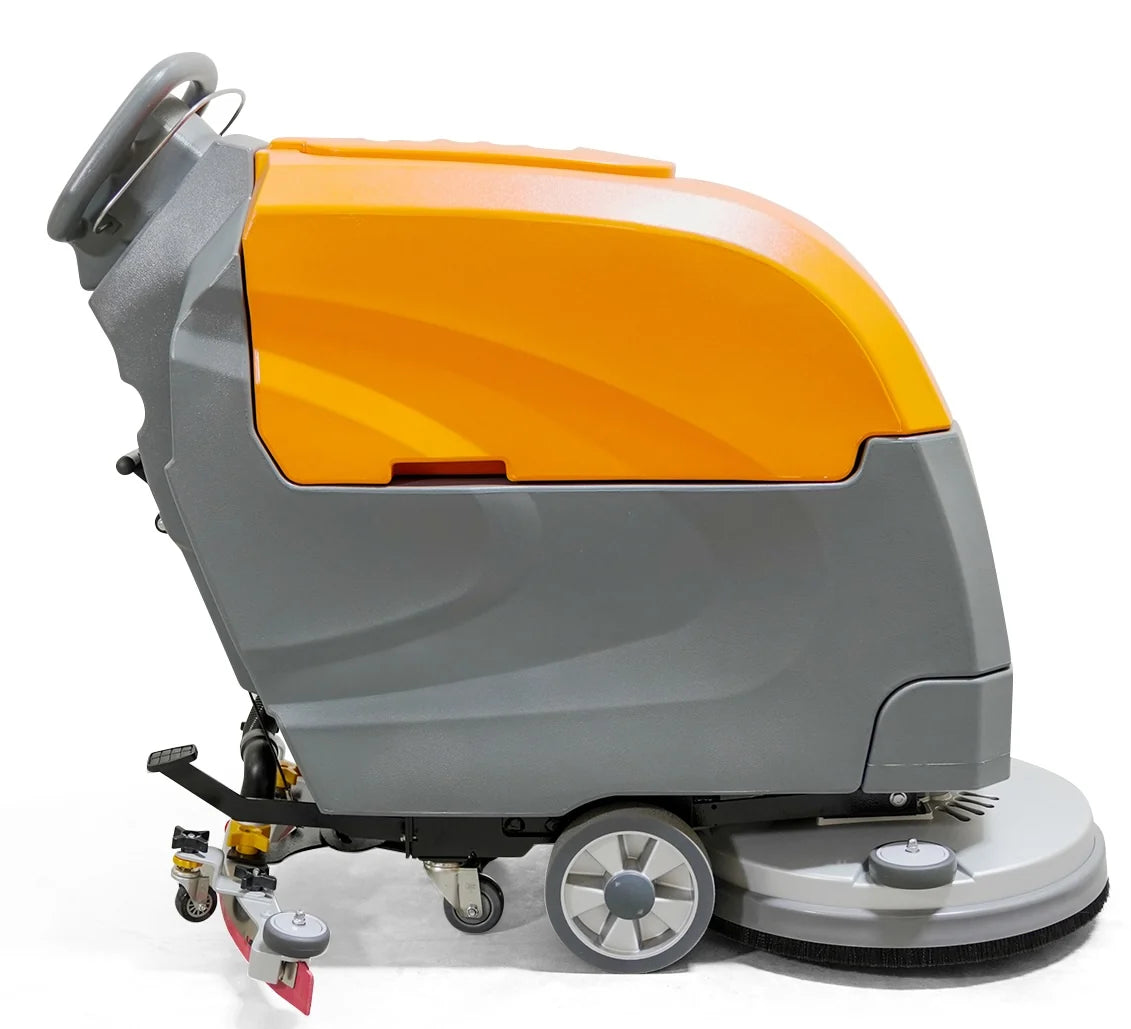 Graefer SM55F-PRO up to 2,500 m²/h scrubber dryer with traction drive