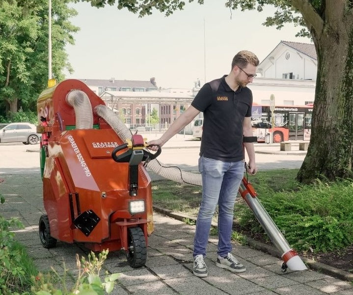 Graefer SS240-PRO Straßenstaubsauger Seitenansicht