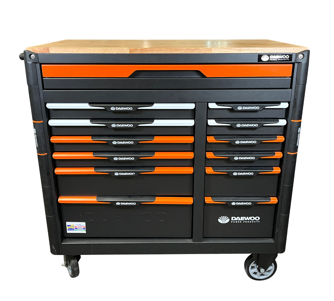 Daewoo tool trolley 267 pieces - professional quality