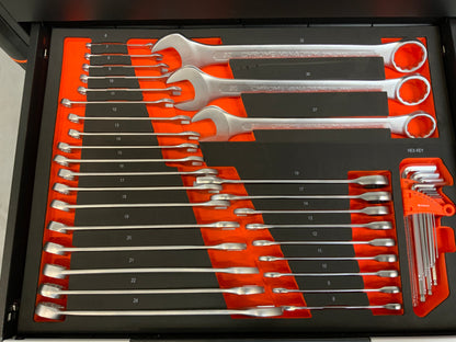 Daewoo tool trolley 267 pieces - professional quality