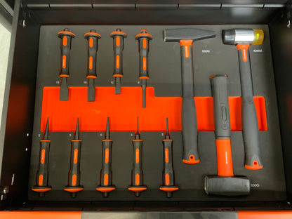 Daewoo tool trolley 267 pieces - professional quality