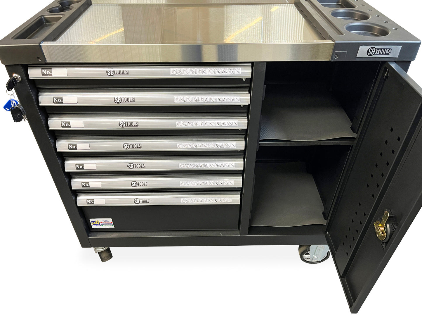 SG-Tools tool trolley 274 pieces - TOP quality