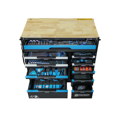 Tool trolley steel group 471-piece - professional quality
