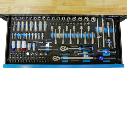 Tool trolley steel group 471-piece - professional quality