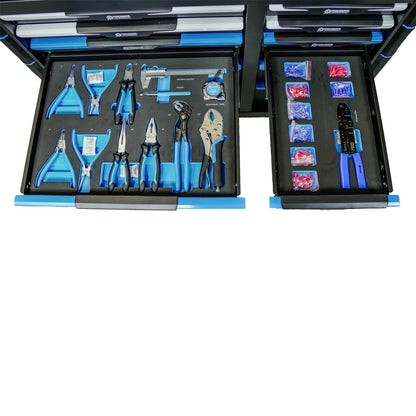 Tool trolley steel group 471-piece - professional quality