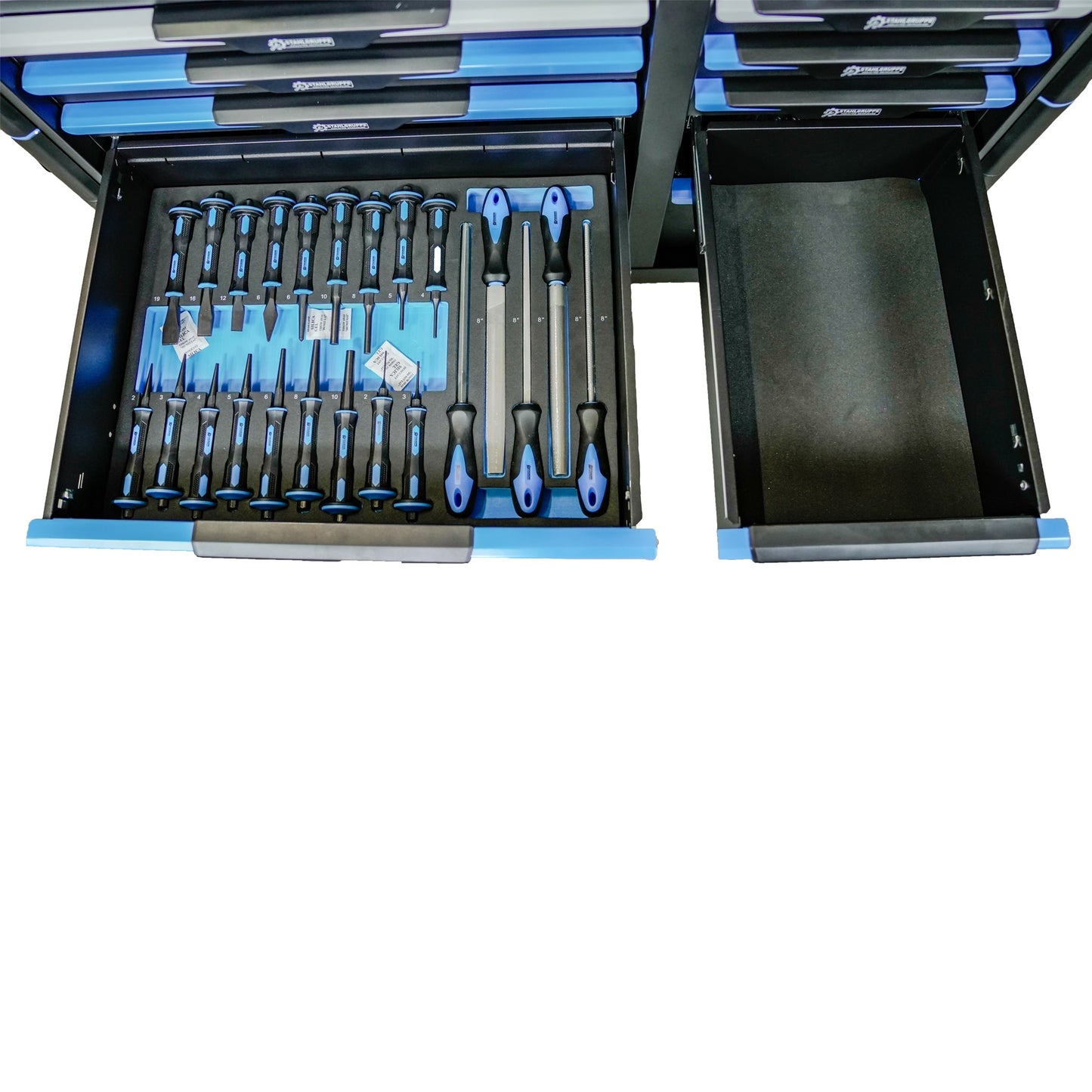Tool trolley steel group 471-piece - professional quality